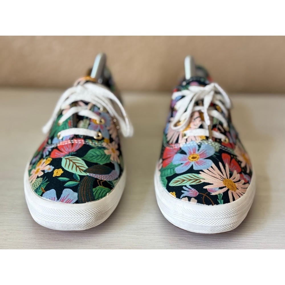 Keds x Rifle Paper Champion Dovecote blue floral summer sneakers - Picture 4 of 10